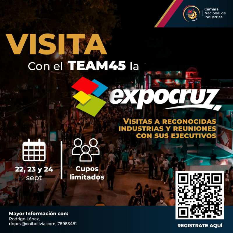 EL TEAM 45 DE LA CNI SE VA A LA EXPOCRUZ