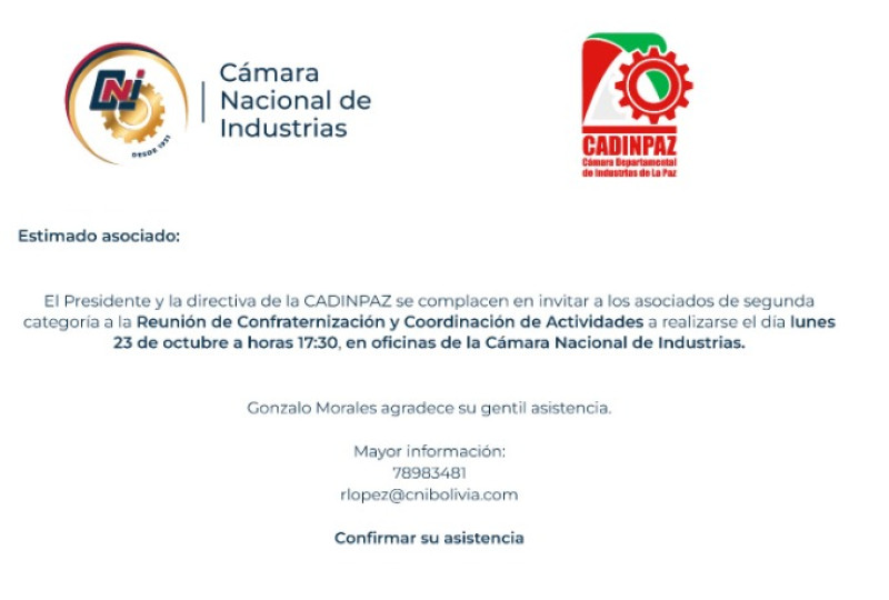 REUNIÓN DE EMPRESAS DE SEGUNDA CATEGORÍA  