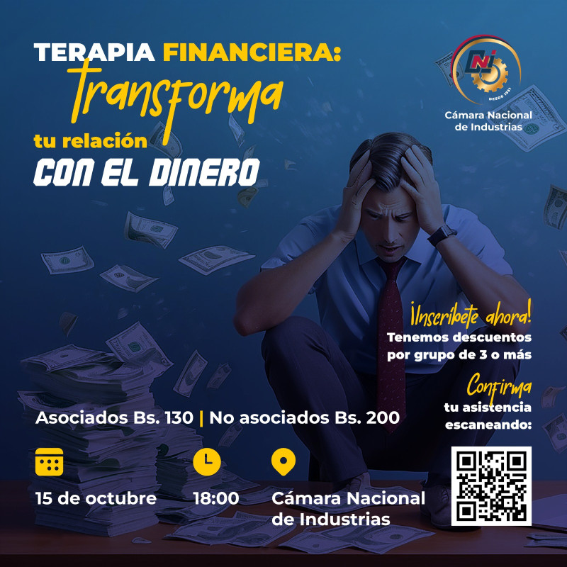 WORKSHOP: "TERAPIA FINANCIERA: TRANSFORMA TU RELACIÓN CON EL DINERO"