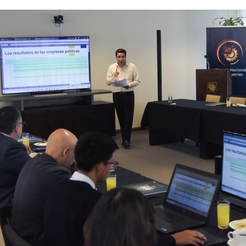 EN LA CNI PRESENTÓ EL RANKING 2024 DE LAS 500 EMPRESAS MÁS GRANDES DE BOLIVIA